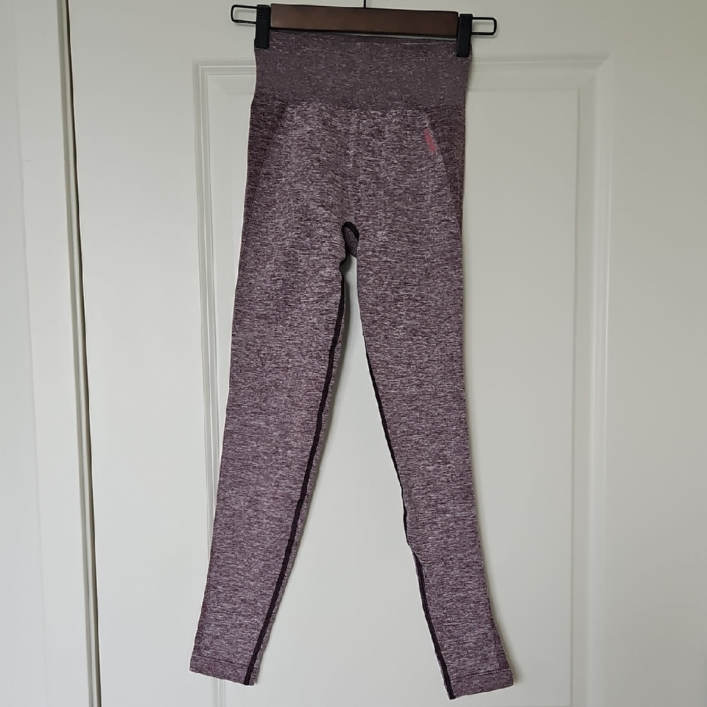 Gymshark Purple Leggings High Waist Stretch
